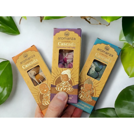 (Lavandas del Valle) Conos Cascada Aromanza x 10
