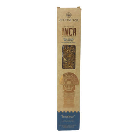 (Real Champa/Palo Santo) Sahumo Inca Aromanza x 3 Unid