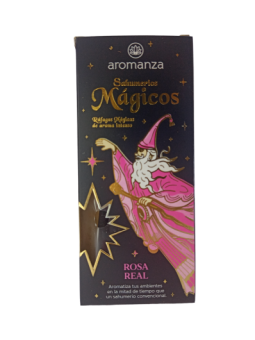 (Rosa Real) Sahumerios Magicos Aromanza x 10