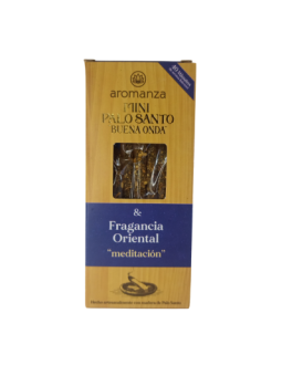 (Fragancia Oriental) Mini Palo Santo Buena Onda x 8