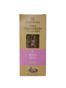 (Rosa Real) Mini Palo Santo Buena Onda x 8