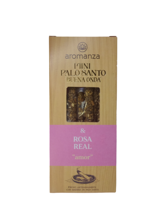 (Rosa Real) Mini Palo Santo Buena Onda x 8
