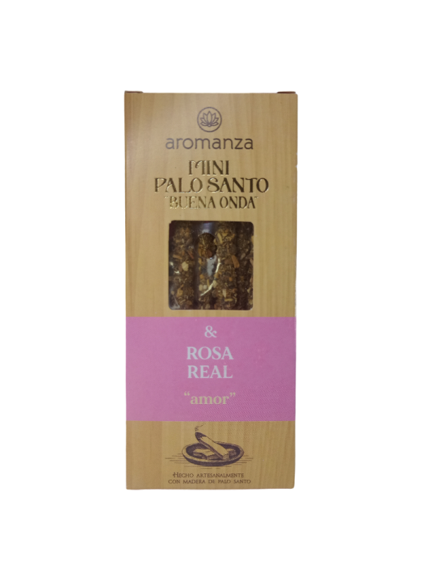 (Rosa Real) Mini Palo Santo Buena Onda x 8