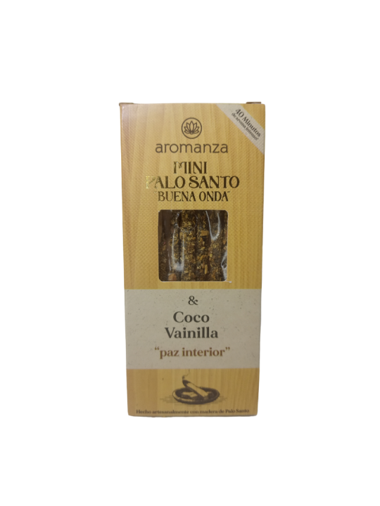 (Coco Vainilla) Mini Palo Santo Buena Onda x 8