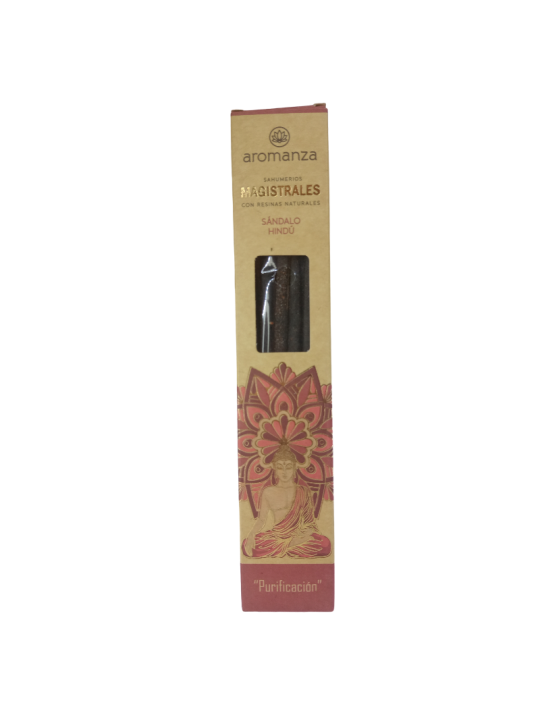 Sándalo Hindú (Purificación) Sahumerios Magistrales x 8