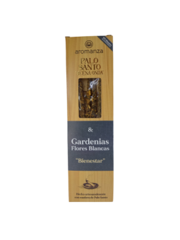 (Bienestar) Gardenias y Flores Blancas & Palo Santo Buena Onda Combinado x 8