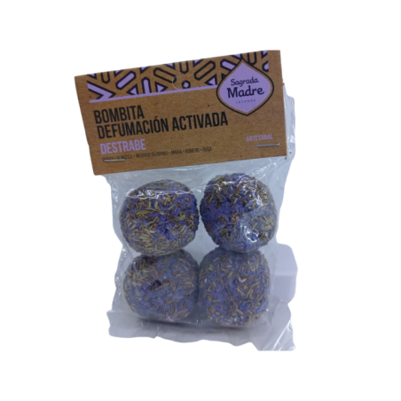 (Destrabe) Bombita Defumación Activada Bolsita x 4