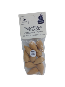 (Energía Limpia) Sahumerios Conos Cascada x 10