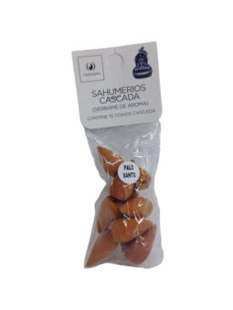 (Super Palo Santo) Sahumerios Conos Cascada x 10