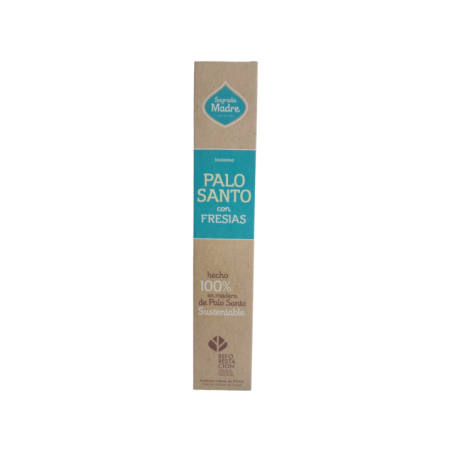 (Palo Santo con Fresias) Sahumerio de Palo Santo Variedades x 8