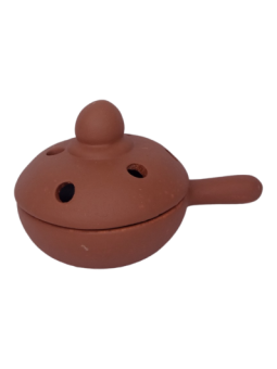 Sahumador con Tapa Barro