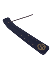 (Negro) Porta Sahumerio Plástico 24 cm Largo + 3 Sahumerios