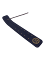(Negro) Porta Sahumerio Plástico 24 cm Largo + 3 Sahumerios