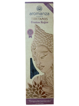 Frutos Rojos (Empoderamiento) Sahumerios Tibetanos Black Aromanza x 8