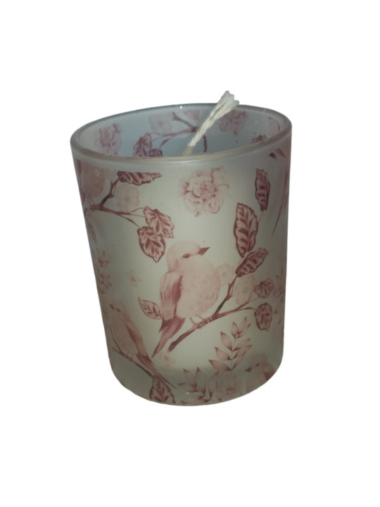 Porta Velas Con Diseño Vintage 7 cm